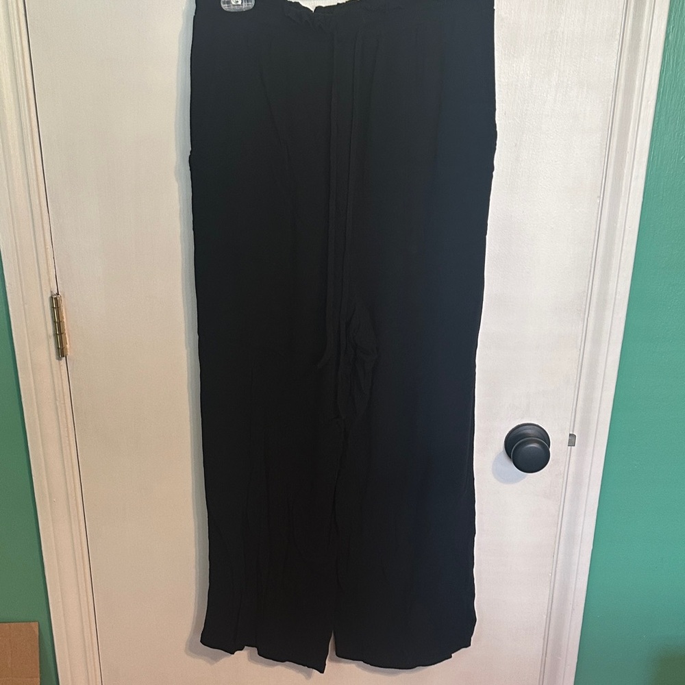 SHEIN Black Wide Leg Pants women’s‎ size medium